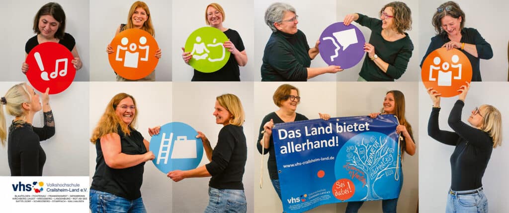 Personenbilder der VHS-Leitung im Querformat